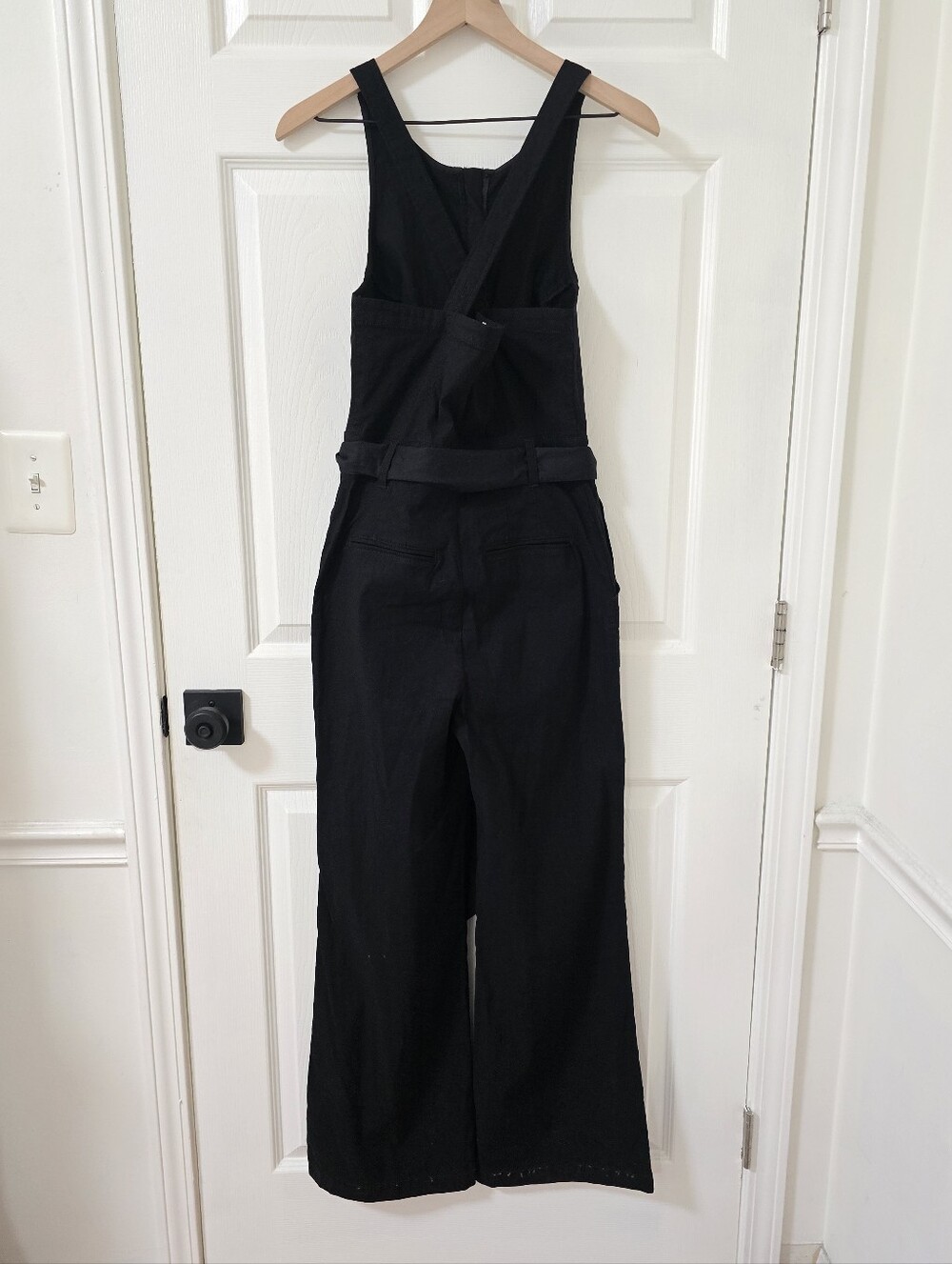 Anthropologie Maeve Black Naomi Jumpsuit Size 4 - Picture 8 of 9